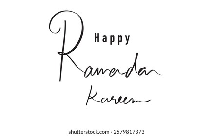 Happy ramadan kareem islam muslim culture religion eid mubarak eid ul fitr beautiful text font calligraphy hand written lettering script arab template banner object event holy ramadan kareem eid art