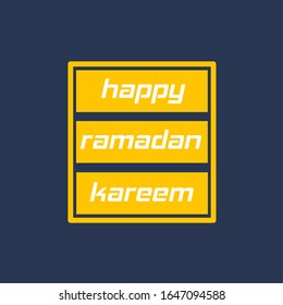 happy ramadan kareem vector, poster religion, bacground design