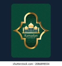 happy Ramzan in vector illustration
