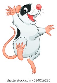 Happy rat pet