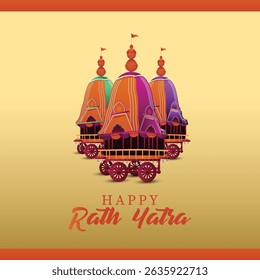 Banner feliz de celebração de Yatra