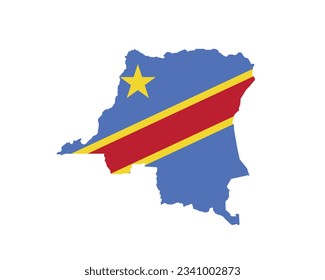 Happy Republic of Congo Independence day, Independence, Map of Republic of Congo, 15th August, 15 August, National Day, Democratic Republic of Congo Republic of Congo Independence day Vector Design 