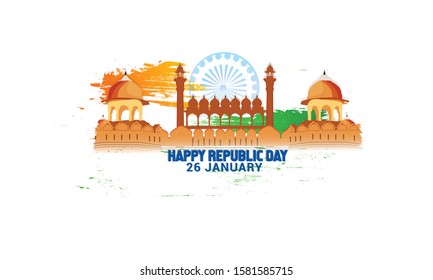 Happy Republic Day, 26 January, Constitution of India