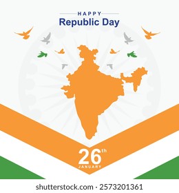 Happy Republic Day 26 January India Proud Festival