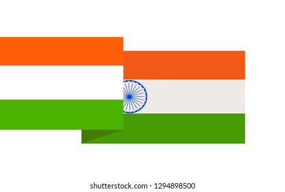 Happy Republic Day background design, 26th January background Vector Illustration based on Tri Color grunge. - Vector