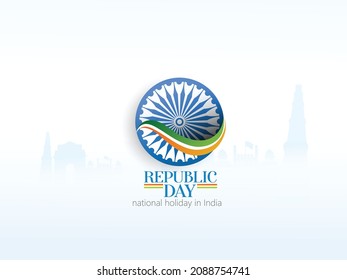 Happy Republic Day Of India, 26 Th Of January