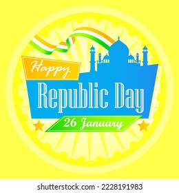 happy republic day india 26 january independence day instagram post banner social media template template background celebration