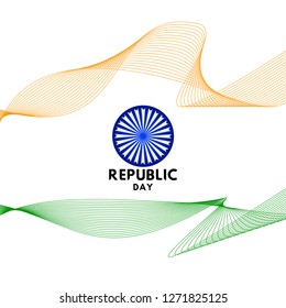 Happy Republic Day Vector Template Design Illustration