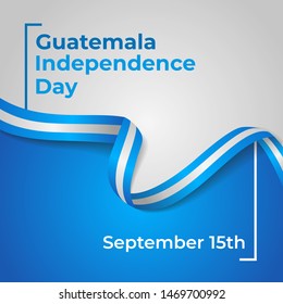 Happy Republic of Guatemala Independence Day Vector Design Template Illustration 