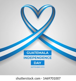 Happy Republic of Guatemala Independence Day Vector Design Template Illustration 