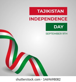 Happy Republic of Tajikistan Independence Day Vector Design Template Illustration