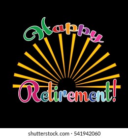 Happy retirement !