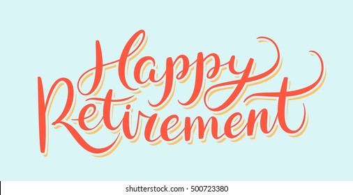 Happy Retirement Banner.