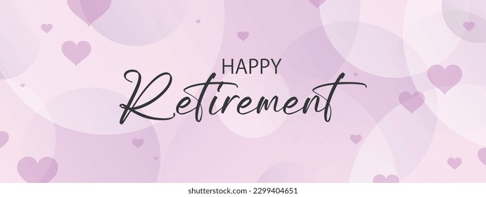 happy retirement card  on white background	