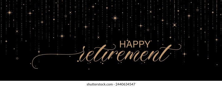 happy retirement card  on white background	