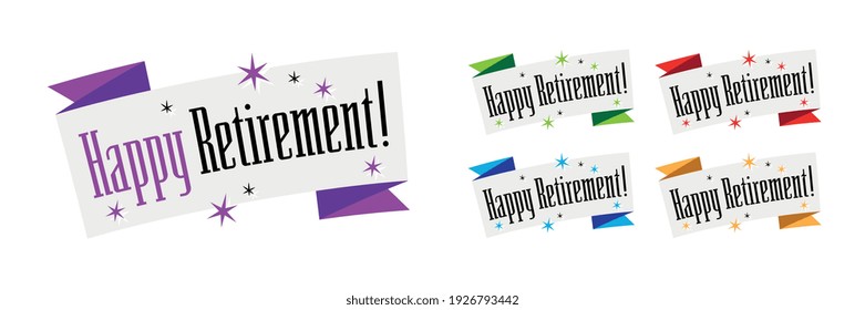 6,189 Happy Retirement Banner Images, Stock Photos & Vectors | Shutterstock