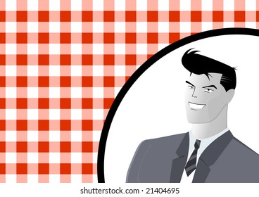 fondo retro feliz