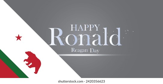 Happy Ronald Reagan Day wallpapers and backgrounds you can download and use on your smartphone, tablet, or computer.