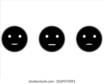 happy sad emoji series, happy , sad, average, red emoji, yellow emoji, face, emotions, feedback, emoji, helping, look, good, bad, nature, value, expressions, attitude, sign, symbols, art, massage