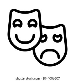 Happy and Sad Mask
