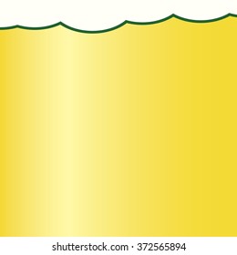 Happy Saint Patrick day card with close up glass of beer. Vector background
