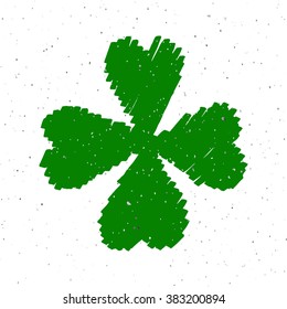 Happy Saint Patrick's Day background. St. Patrick's Day background for postcard, card, flyer, banner template.  Vector illustration EPS10
