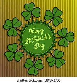 Happy Saint Patrick's Day background