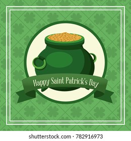 Happy saint patricks day card