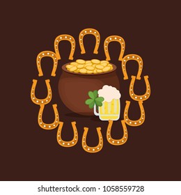 Happy saint patricks day design