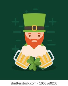 Happy saint patricks day design