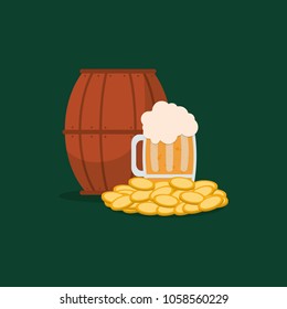 Happy saint patricks day design