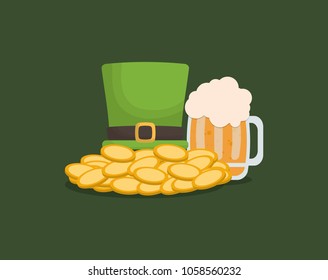 Happy saint patricks day design