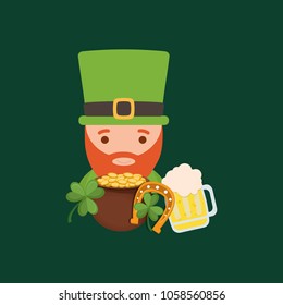 Happy saint patricks day design