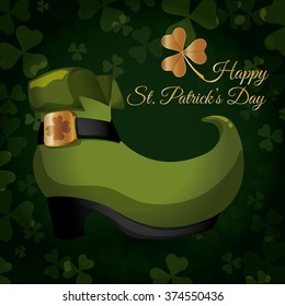 Happy Saint Patricks day design 