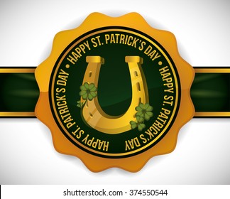 Happy Saint Patricks day design 