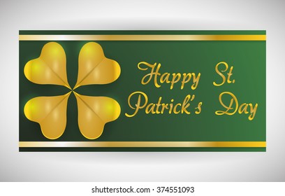 Happy Saint Patricks day design 