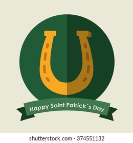 Happy Saint Patricks day design 