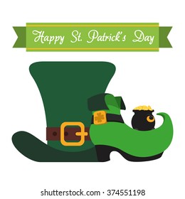 Happy Saint Patricks day design 