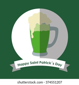 Happy Saint Patricks day design 