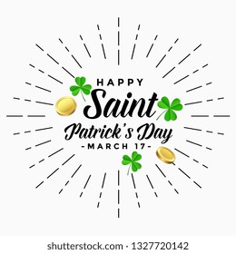 happy saint patricks day festival background