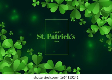 happy saint patricks day festival background design