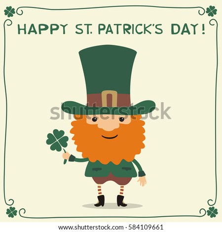 Funny Leprechaun For St Patrick Day Royalty Free Vector Funniest Tweets About St Patricks Day Comedy Galleries St