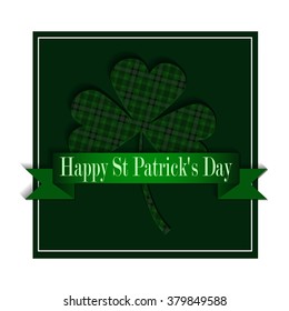 Happy Saint Patricks Day Greeting Card 