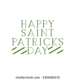 happy saint patrick`s day label frame icons