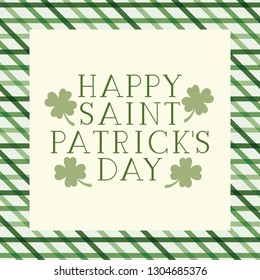 happy saint patrick`s day label isolated icon