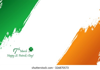 Happy Saint Patrick's Day. March 17