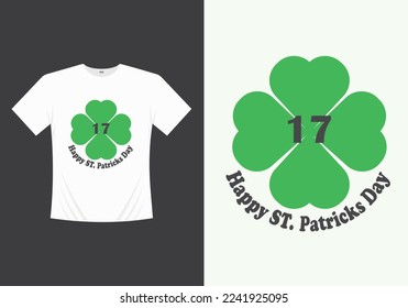 Happy Saint Patricks Day Printable Vector, Illustration Template T-shirt Design. St patricks day tshirt. Saint patricks day tshirt.