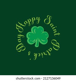 Happy saint Patrick's day t shirt design template