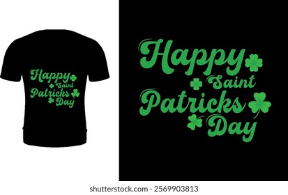 Happy saint Patricks day t shirt design  