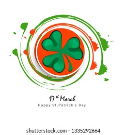 Happy Saint Patrick's day. Vector illustration - Vector